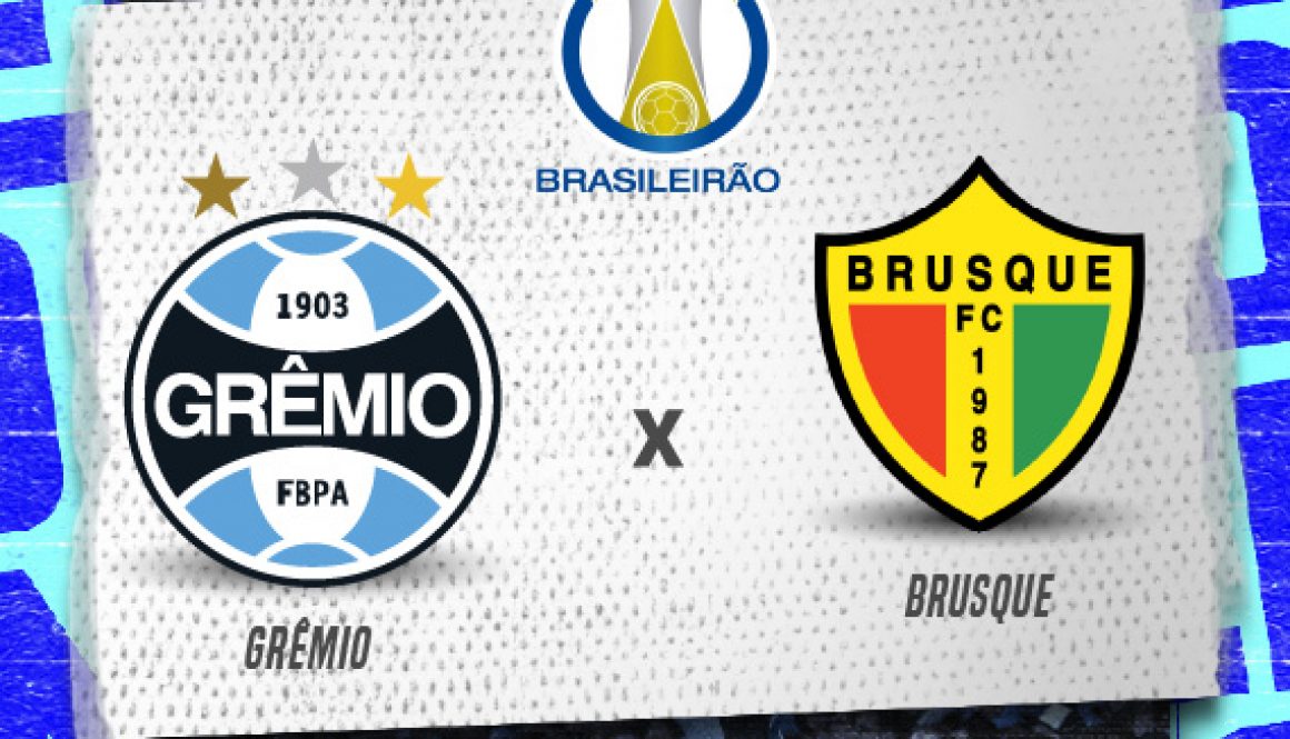 Grêmio e Brusque realizam o último jogo do ano na Arena