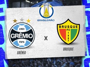 Grêmio e Brusque realizam o último jogo do ano na Arena