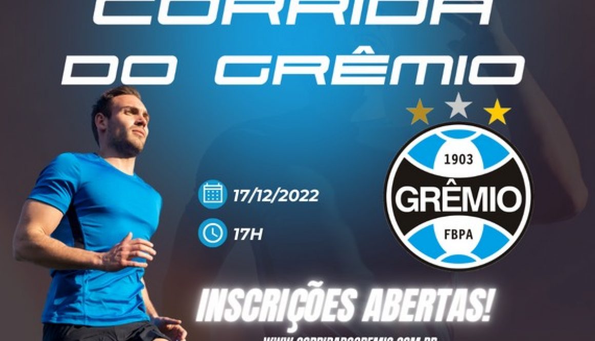 Abertas inscrições para 10ª edição da Corrida do Grêmio