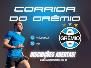 Abertas inscrições para 10ª edição da Corrida do Grêmio