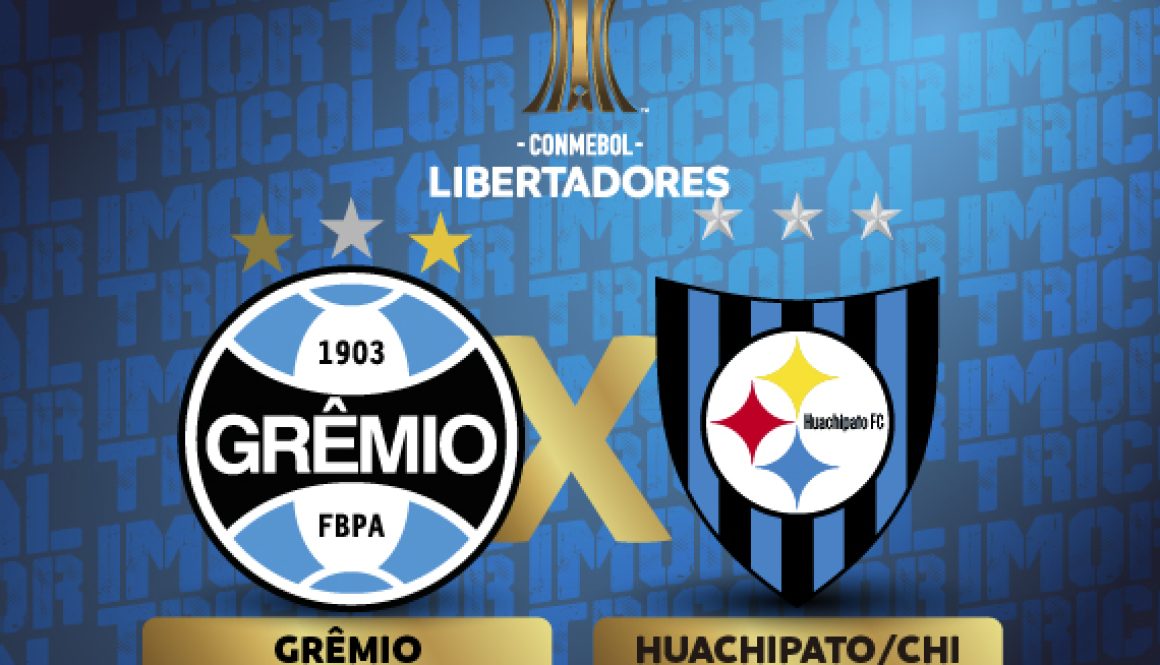 Vendas para a estreia do Grêmio em casa na Libertadores iniciam nesta quinta-feira (04)