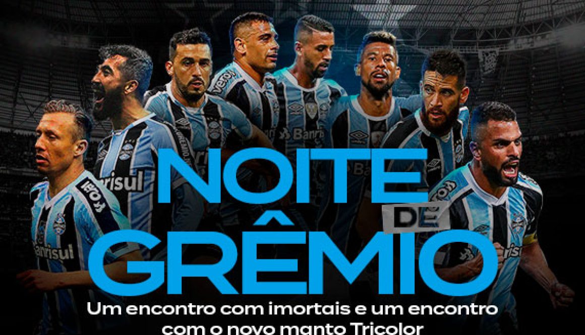 Noite de Grêmio: evento adiado em razão das chuvas Noite de Grêmio: evento adiado em razão das chuvas
