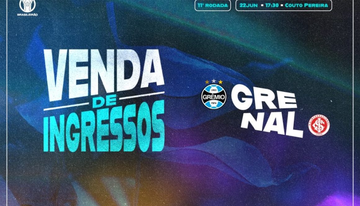 Saiba mais sobre a venda dos ingressos para o clássico Grenal Saiba mais sobre a venda dos ingressos para o clássico Grenal