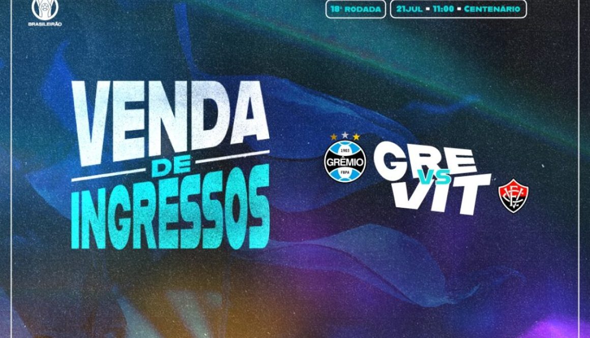 Promoção mantida para Grêmio x Vitória em Caxias do Sul pelo Brasileirão Promoção mantida para Grêmio x Vitória em Caxias do Sul pelo Brasileirão
