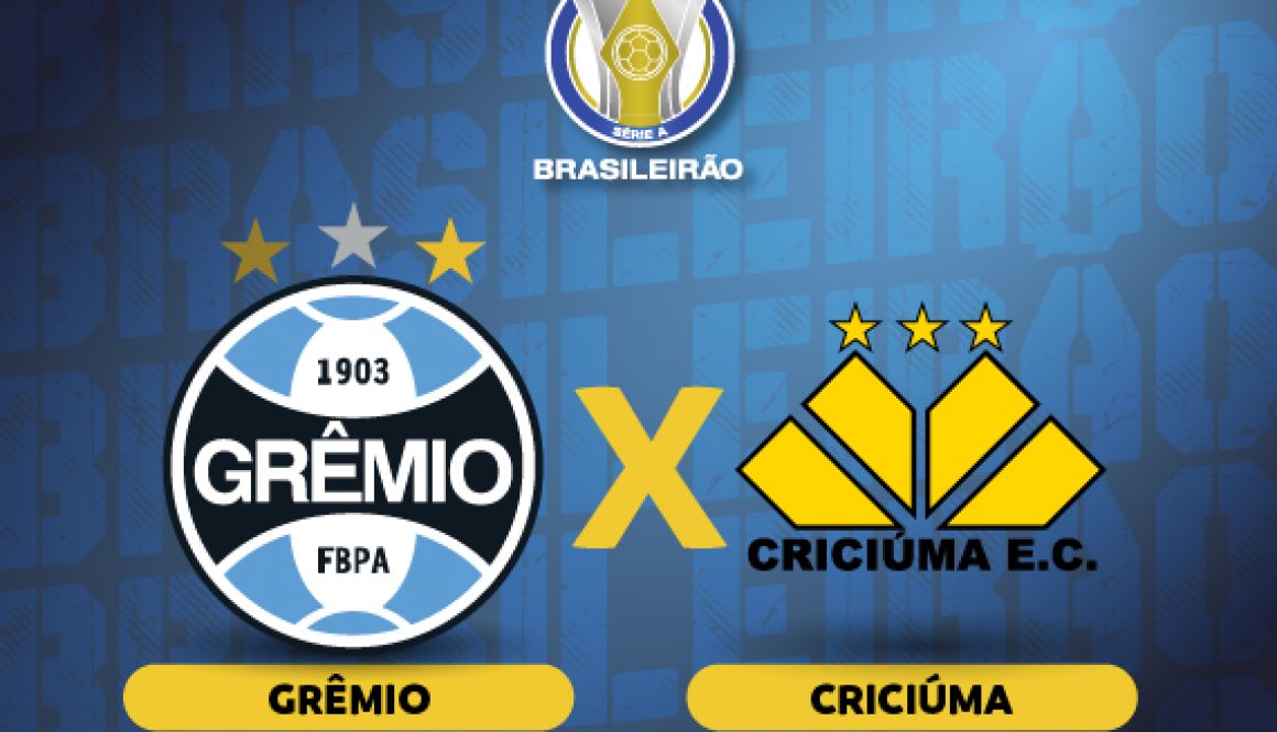 Vendas de ingressos para Grêmio x Criciúma iniciam nesta sexta-feira (20)